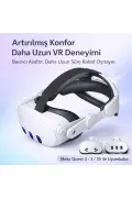 بند سر سازگار با Meta Quest 2/3/3S (Elite Strap)، لوازم جانبی عینک واقعیت مجازی، دستگاه نیست.
