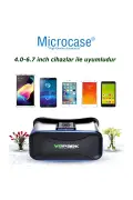 عینک واقعیت مجازی VRPARK V7 3D + کنترلر بلوتوث بی‌سیم VR-AL4749