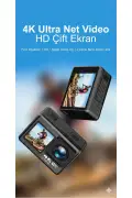 دوربین اکشن 4K Ultra HD WiFi | 20MP | 20 قطعه لوازم جانبی | زاویه دید 170° | کیف ضد آب