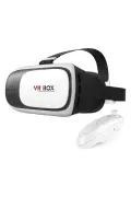 عینک واقعیت مجازی 3D سفید 3.2 و کنترلر بلوتوث