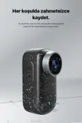 دوربین اکشن mini 4K Ultra HD با وای‌فای | مقاوم در برابر آب IP65 | زاویه باز - سرهای یدکی