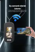 دوربین اکشن mini 4K Ultra HD با وای‌فای | مقاوم در برابر آب IP65 | زاویه باز - سرهای یدکی