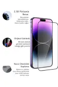 محافظ صفحه نمایش تمام‌صفحه با قابلیت نصب آسان مخصوص iPhone 17 Pro Max