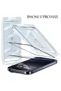 محافظ صفحه نمایش تمام‌صفحه با قابلیت نصب آسان مخصوص iPhone 17 Pro Max