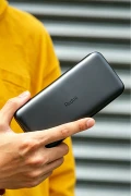 پاوربانک قابل حمل 20000 میلی‌آمپر ساعت ردمی - USB-C - 18 وات با 2 خروجی - مشکی
