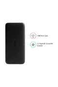 پاوربانک قابل حمل 20000 میلی‌آمپر ساعت ردمی - USB-C - 18 وات با 2 خروجی - مشکی