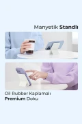 پاوربانک مگ‌سیف با پایه 10000mAh سریع قابل حمل برای آیفون 11 12 13 14 15 16 17 و سامسونگ شیائومی