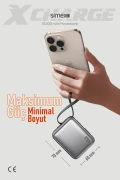 پاوربانک 10.000 میلی‌آمپر ساعت با شارژ سریع 22.5W و کابل داخلی و نمایشگر دیجیتال