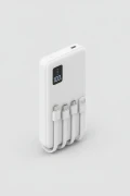 پاوربانک چندکاره با نمایشگر دیجیتال 10.000 Mah، سیاه، دستگاه شارژ قابل حمل LCD