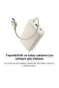 پاور بانک با پورت USB و USB-C و کابل USB-C یکپارچه 20000mAh 33W BHR8975GL - آبی