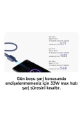 پاور بانک با پورت USB و USB-C و کابل USB-C یکپارچه 20000mAh 33W BHR8975GL - آبی
