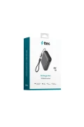 شارژر همراه مینی 10.000mAh PD 22.5W با کابل USB-C داخلی