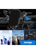 نگهدارنده تلفن خودرو با قابلیت چرخش 360 درجه و قلاب دار