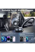 نگهدارنده تلفن مغناطیسی با قابلیت چرخش 360 درجه و تنظیم‌پذیر برای خودرو مدل K007