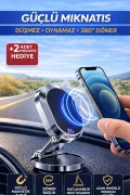 نگهدارنده تلفن همراه مغناطیسی و تاشو برای خودرو و میز با قابلیت چرخش 360 درجه