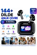 هدفون بلوتوث TP29 AI با قابلیت ترجمه زبانی | باتری 500 میلی‌آمپر، حذف نویز فعال و محیطی، ترجمه آنی، صدای HD