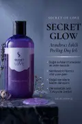 ژل دوش لایه‌بردار و آرامش‌بخش Secret Glow با حجم 250 میلی‌لیتر