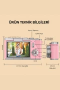 دوربین دیجیتال 4K با کیفیت 48 مگاپیکسل و صفحه نمایش تاشو 18 برابر زوم با فلاش و 64 گیگابایت هدیه با منوی فارسی