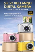 دوربین دیجیتال 4K با کیفیت 48 مگاپیکسل و صفحه نمایش تاشو 18 برابر زوم با فلاش و 64 گیگابایت هدیه با منوی فارسی
