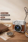 دوربین دیجیتال مینی سلفی ویدئو و وُلاگ مینی با کلید 1080P CMR35 قهوه‌ای