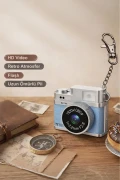 دوربین دیجیتال مینی سلفی ویدئو بلاگ دوربین مینی کلیدی 1080P CMR35 آبی