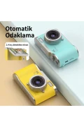 دوربین دیجیتال 4K Ultra HD - دوربین ویدئوبرداری 48 مگاپیکسل، صفحه نمایش 2.4 اینچی چرخشی، فوکوس خودکار و لرزش‌گیر