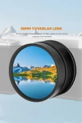 دوربین دیجیتال 5K سلفی عکس و ویدیو بلاگ دوربین CMR45 مشکی