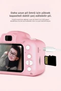 دوربین دیجیتال کودک 1080P HD CMR7 صورتی