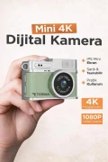 دوربین دیجیتال مینی سلفی ویدئو بلاگ دوربین مینی کیفی 1080P CMR35 سبز روشن