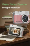 دوربین دیجیتال مینی سلفی ویدئو و لوگ Mini Anahtarlık 1080P CMR35 صورتی