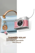 دوربین دیجیتال مینی سلفی ویدئو و لوگ Mini Anahtarlık 1080P CMR35 صورتی