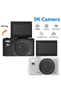 دوربین دیجیتال ویدئو بلاگ با صفحه نمایش 3 اینچی، زوم 18 برابر و فلش - کارت 64GB
