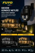 دوربین وایفای گردان 360 درجه اسپید دام 1080p فول اچ دی با قابلیت دید در شب و حرکتی برای فضای باز
