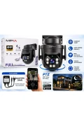 دوربین وایفای گردان 360 درجه اسپید دام 1080p فول اچ دی با قابلیت دید در شب و حرکتی برای فضای باز