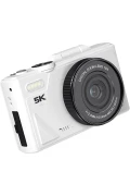 دوربین ویدئویی دیجیتال رترو 5K با 75 مگاپیکسل و زوم 18X و فلاش (64GB) کارت دوربین دیجیتال و لاگ
