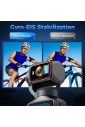 دوربین ویدئویی مینی و 4K با لنز چرخشی 180 درجه و صفحه لمسی