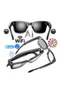 عینک دوربین هوشمند W610 AI 4K با WiFi و بلوتوث 5.3 | دوربین 8MP سونی، دستیار صوتی پشتیبانی شده توسط GPT، عکاسی و فیلمبرداری