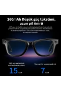 عینک دوربین هوشمند W610 AI 4K با WiFi و بلوتوث 5.3 | دوربین 8MP سونی، دستیار صوتی پشتیبانی شده توسط GPT، عکاسی و فیلمبرداری