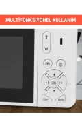 دوربین دیجیتال W1 5K UHD با زوم 18X و فلش و کارت SD 64 گیگابایتی و صفحه نمایش 3 اینچی با قابلیت چرخش 180 درجه برای سفر و ویدئو بلاگ
