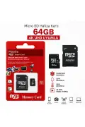 کارت حافظه میکرو SD 64 -128 - 256 گیگابایت کلاس 10 سازگار با 4K UHD با آداپتور SD ضد آب و مقاوم در برابر ضربه