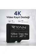 کارت حافظه میکرو SD 128GB U3 V30 A1 SDXC با پشتیبانی از ویدیو 4K، مناسب برای تلفن، دوربین و پهپاد