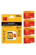 کارت حافظه میکرو SD 128GB UHS-I U3/V30/A1 رد کات + آداپتور