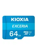 کارت حافظه میکرو SD Kioxia Exceria Lmex1l064gg2 با ظرفیت 64 گیگابایت و سرعت 100 مگابایت بر ثانیه