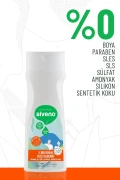 شامپو دوش طبیعی 100% با عطر پرتقال و حاوی 6 گیاه ارزشمند وگان 300 میلی لیتر