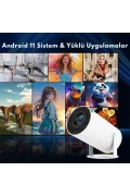 پروژکتور سینمایی هوشمند با قابلیت وای‌فای و نسخه به‌روز اندروید - Ultra HD