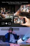 پروژکتور سینمایی هوشمند با قابلیت وای‌فای و نسخه به‌روز اندروید - Ultra HD
