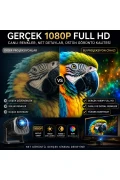 پروژکتور قابل حمل 4K با پشتیبانی Full HD و رطوبت‌ساز اتاق - بدنه چرخان 270°