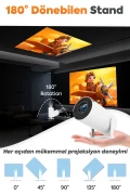 پروژکتور سینمایی هوشمند قابل حمل اندروید با پشتیبانی از Wifi Ultra HD