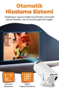 پروژکتور سینمایی هوشمند قابل حمل اندروید با پشتیبانی از Wifi Ultra HD