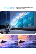 دستگاه پروژکتور PJ300 Plus با لایسنس گوگل - 1080p - پشتیبانی از 4K - وای‌فای 5GHz